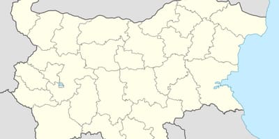 რუკა ბულგარეთი ვექტორული რუკა