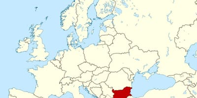 რუკა გვიჩვენებს, ბულგარეთი