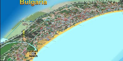 რუკა კაკაო beach ბულგარეთი